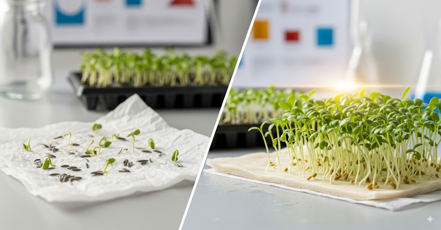 Tissue Paper vs Seed Germination Paper Comparison